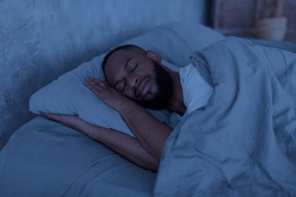 Healthy,Sleeping,Concept.,Portrait,Of,Happy,Young,Well-slept,African,American